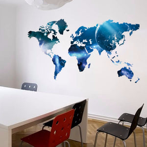 Global Map sticker
