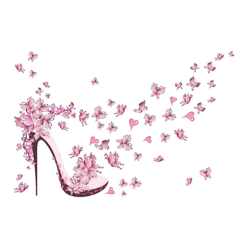 High Heel Wall Sticker
