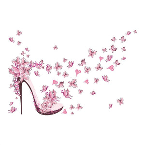 High Heel Wall Sticker