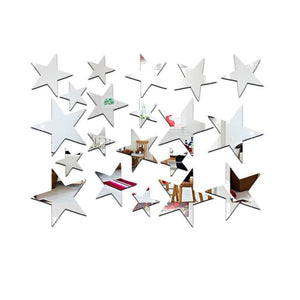 Star Art Mirror Decal